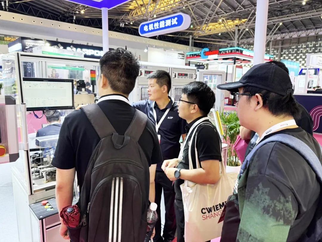 艾普智能攜國產(chǎn)電機測試設備亮相CWIEME，反向輸出全球市場
