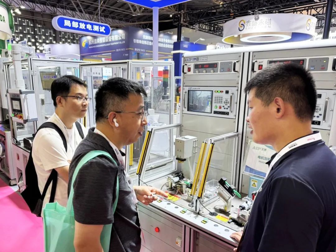 艾普智能攜國產(chǎn)電機測試設備亮相CWIEME，反向輸出全球市場
